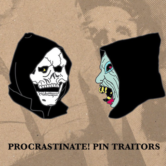 Brand New - The Devil and God Enamel Pin